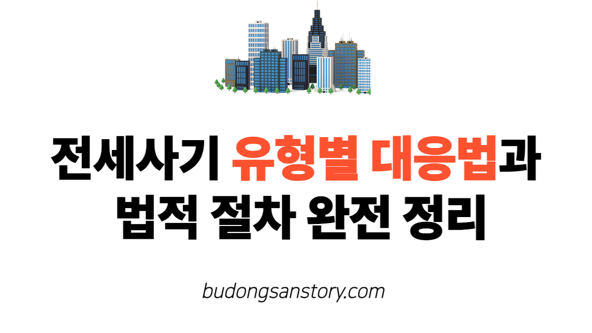 전세사기대응법과 법적 절차 완전 정리