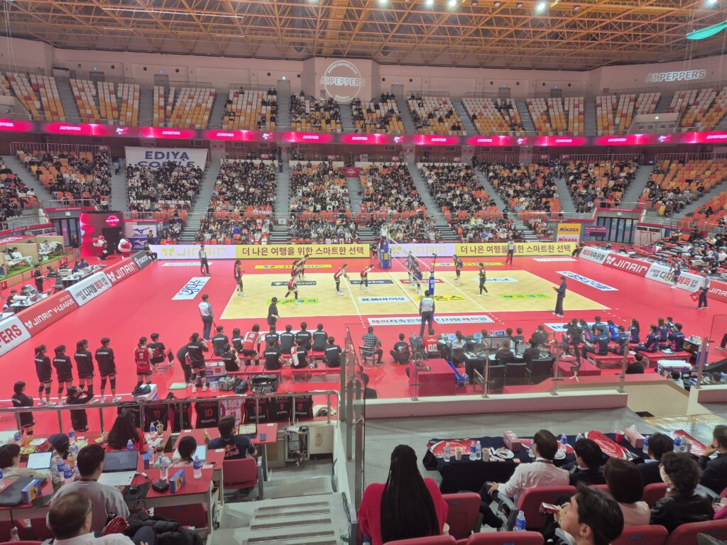 사진_여자프로배구 AI 페퍼스 경기