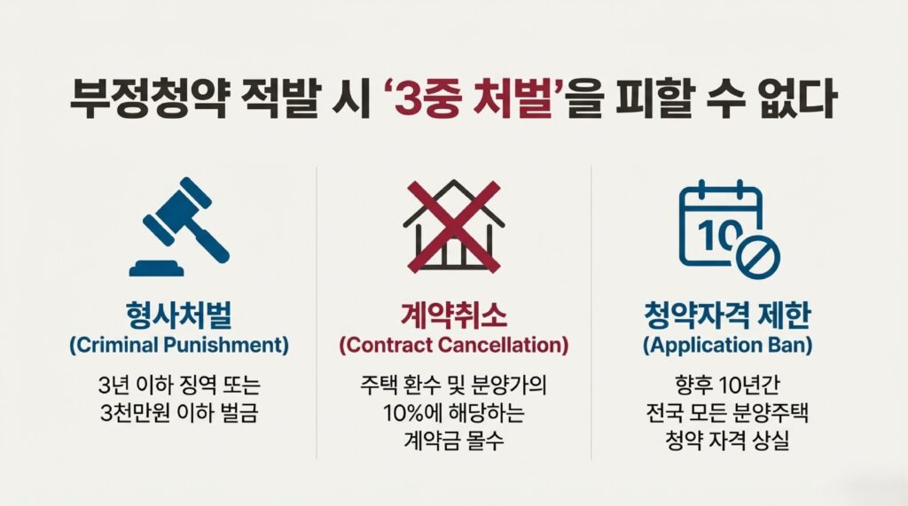 2025 부정청약 점검 처벌