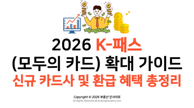 2026 K-패스(모두의 카드) 확대 가이드 신규 카드사 및 환급 혜택 총정리