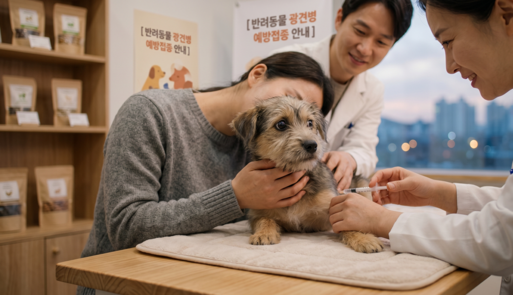 광주 광견병 예방접종