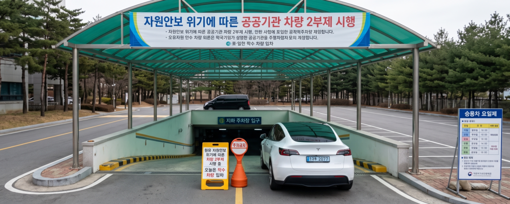 승용차 2부제 해제